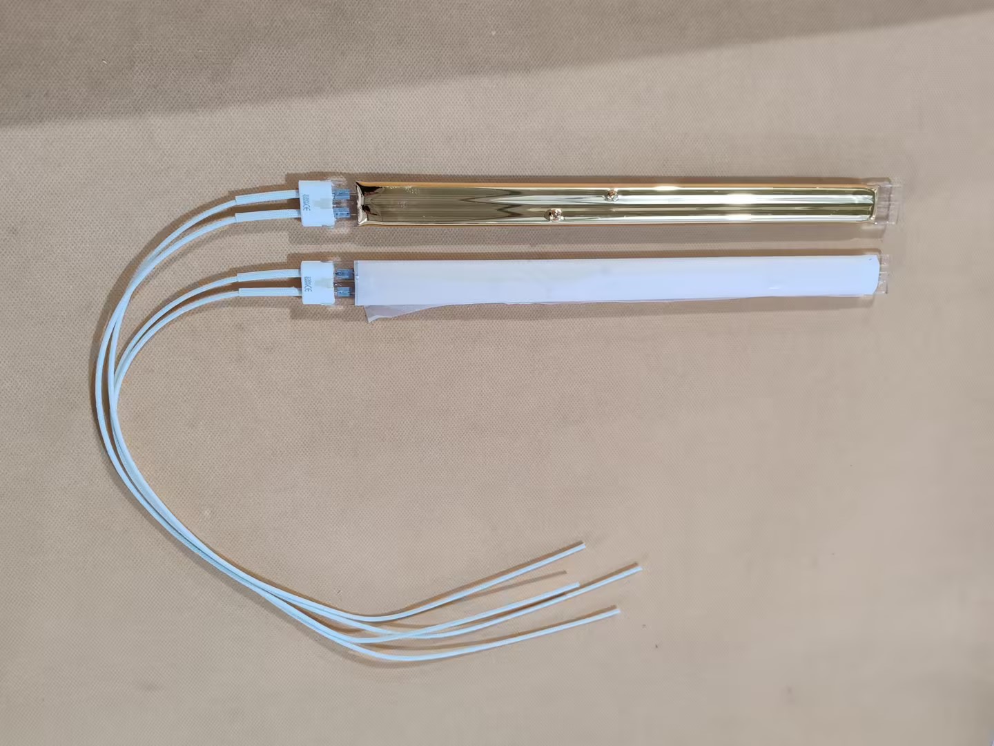 Lampu haba inframerah jenis halogen 285mm 300W